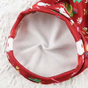 Christmas Dog Clothes Warm Lining Dog Sweatershirt