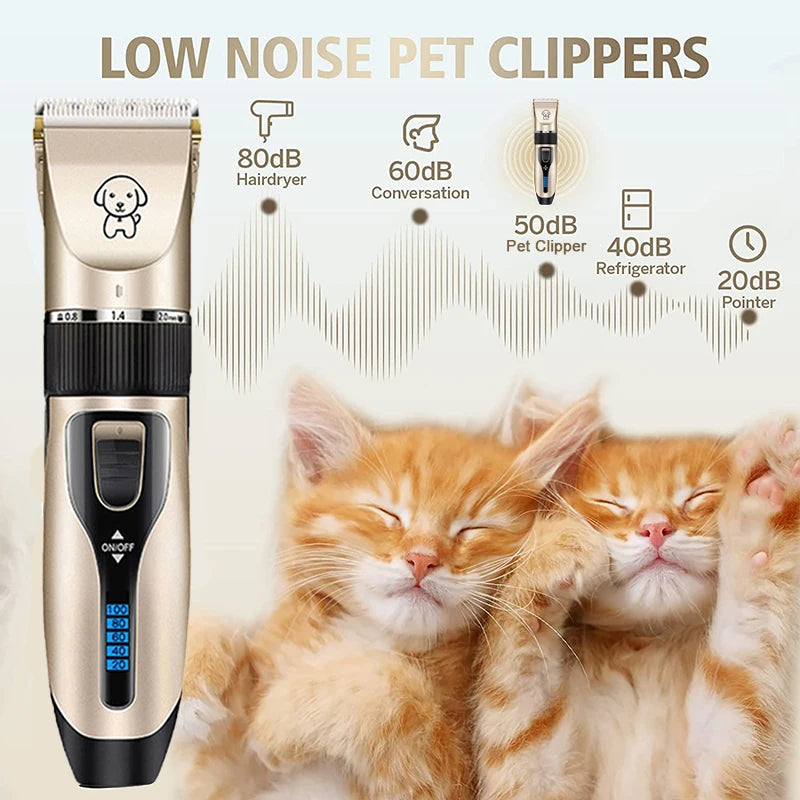 Dog Rechargeable Trimmer Shaver Set