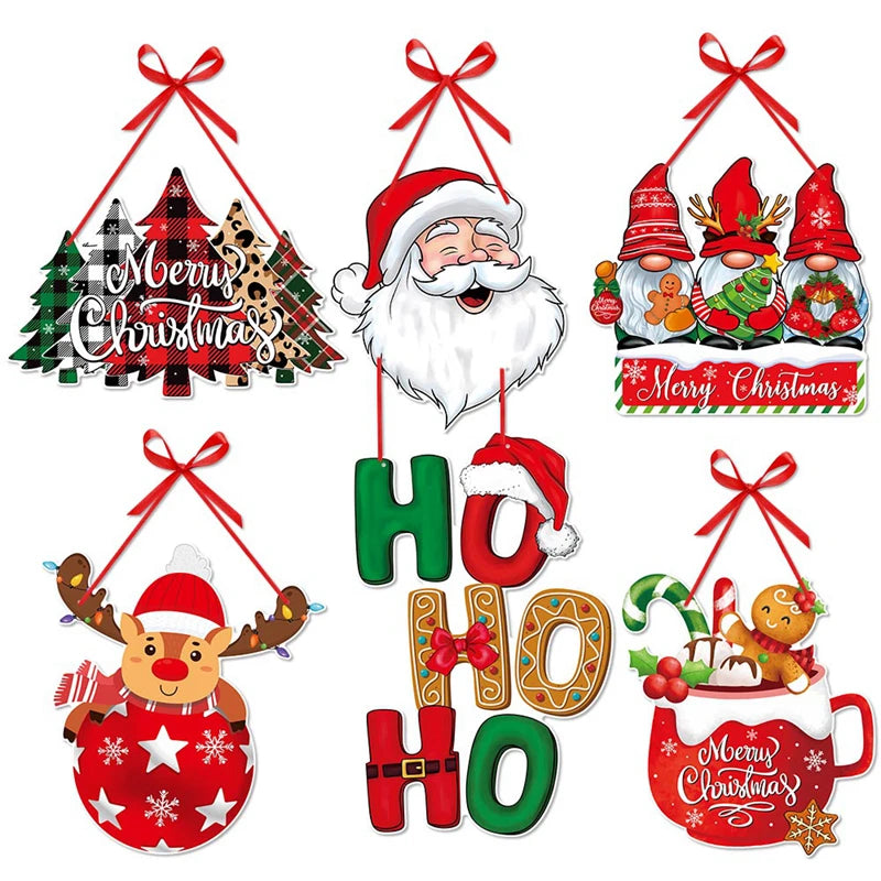 Merry Christmas Door Decoration Hanger