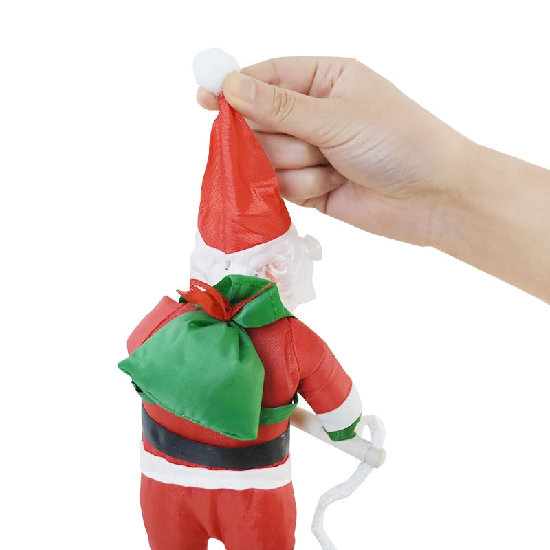 Christmas Ornament Climbing Santa Gift