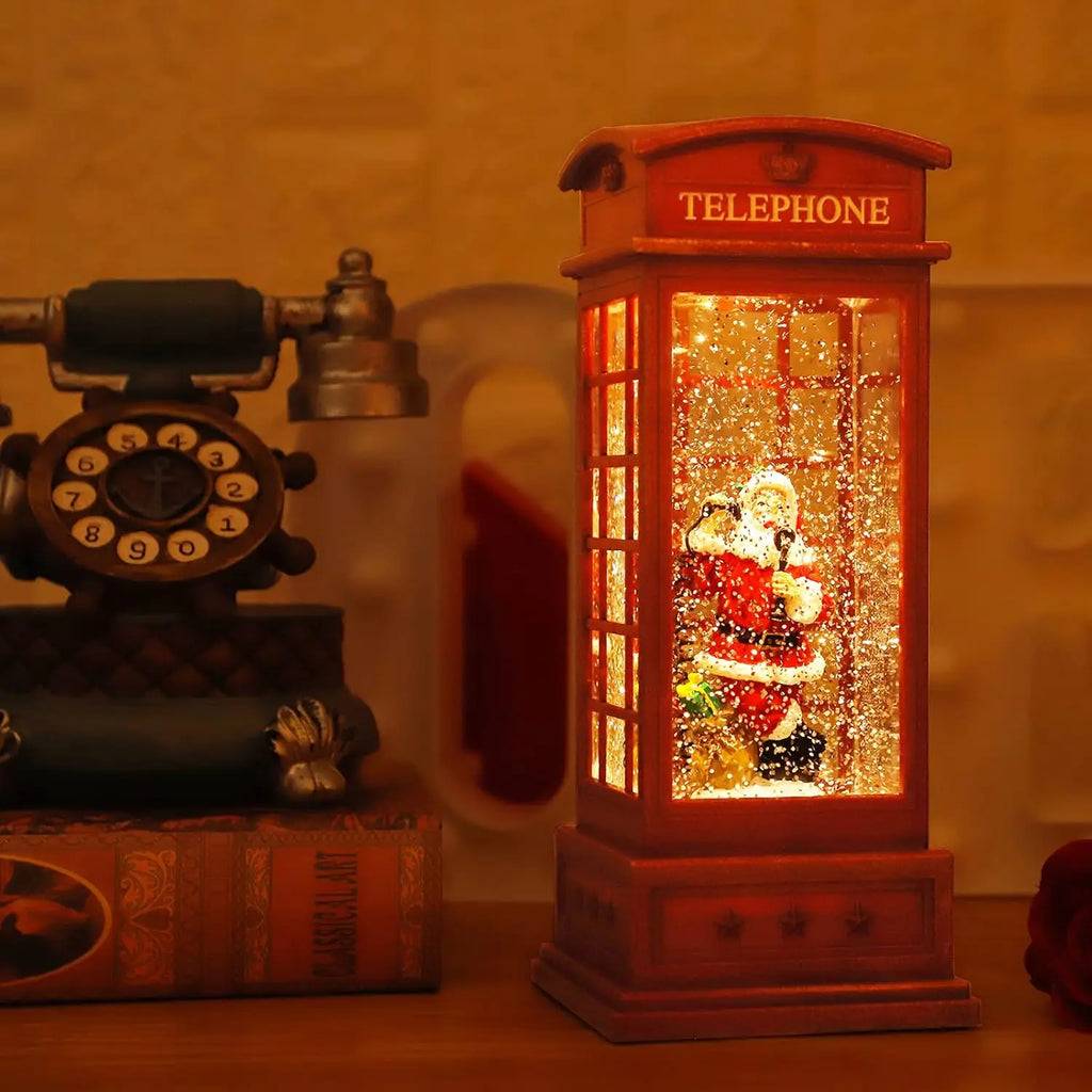 Christmas Snow Globe Lantern Gift