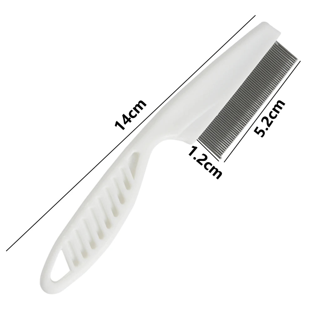Pet Stainless Steel Comfort Flea Hair Comb