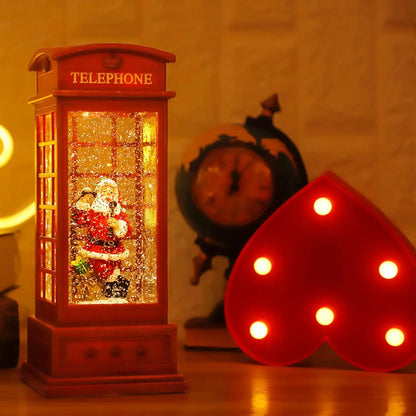 Christmas Snow Globe Lantern Gift