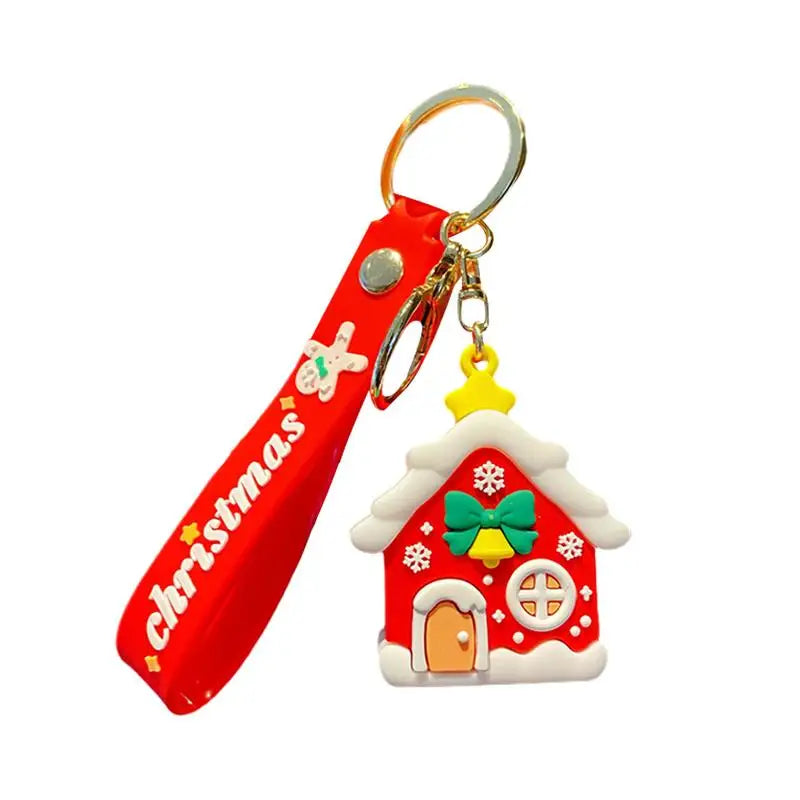 Christmas Backpack Keychain