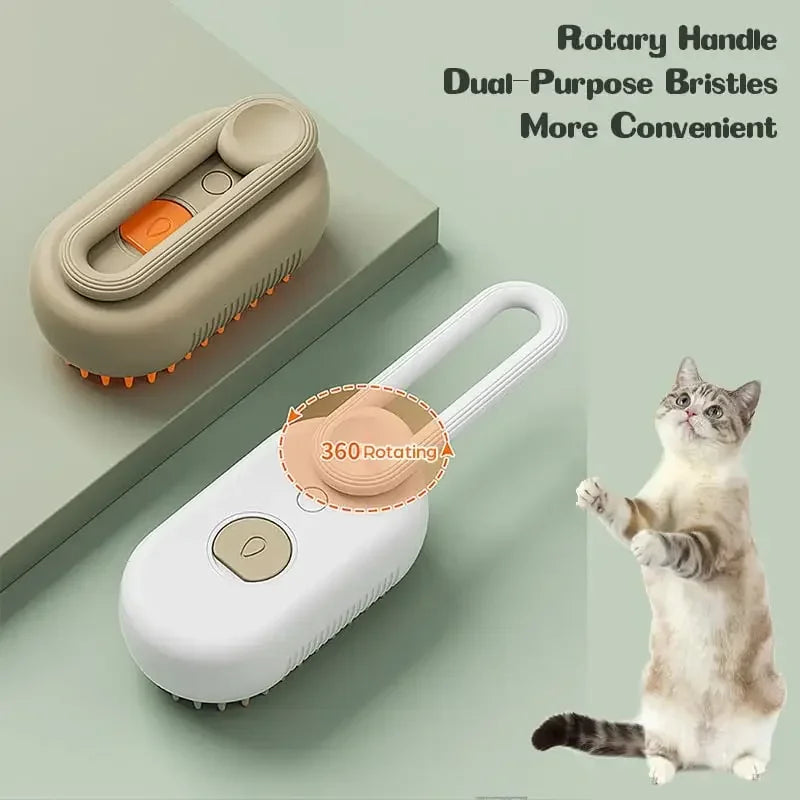 Pet 3 in1 Electric Spray Hair Brush