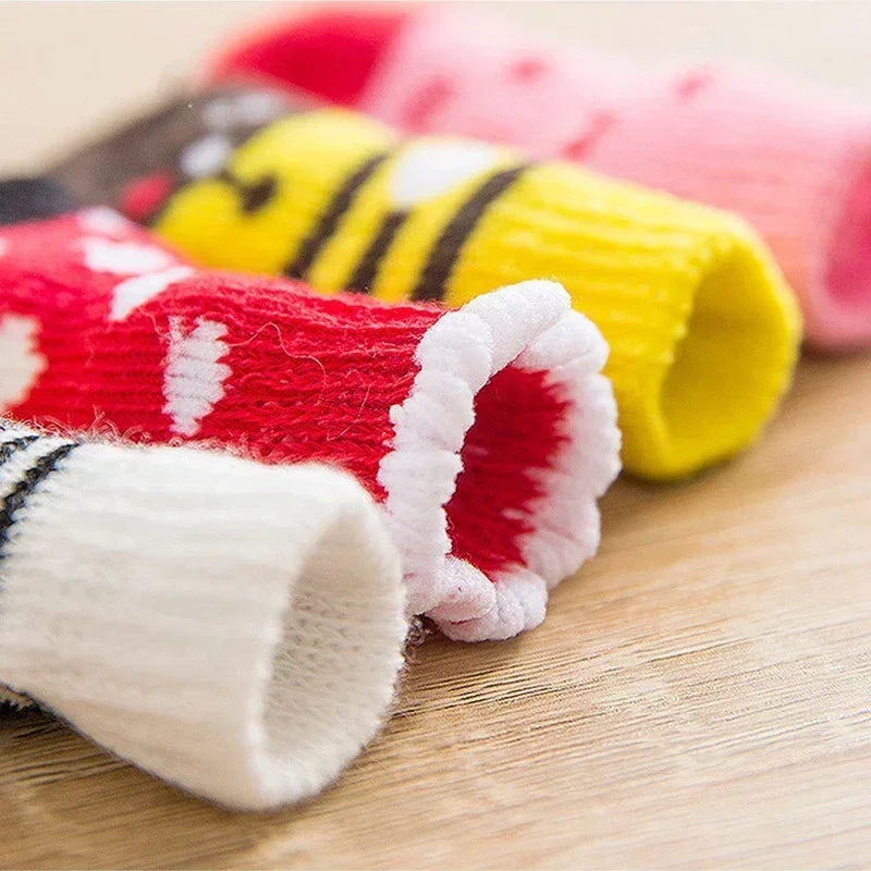 Winter Christmas  Cute Pattern Dog Socks