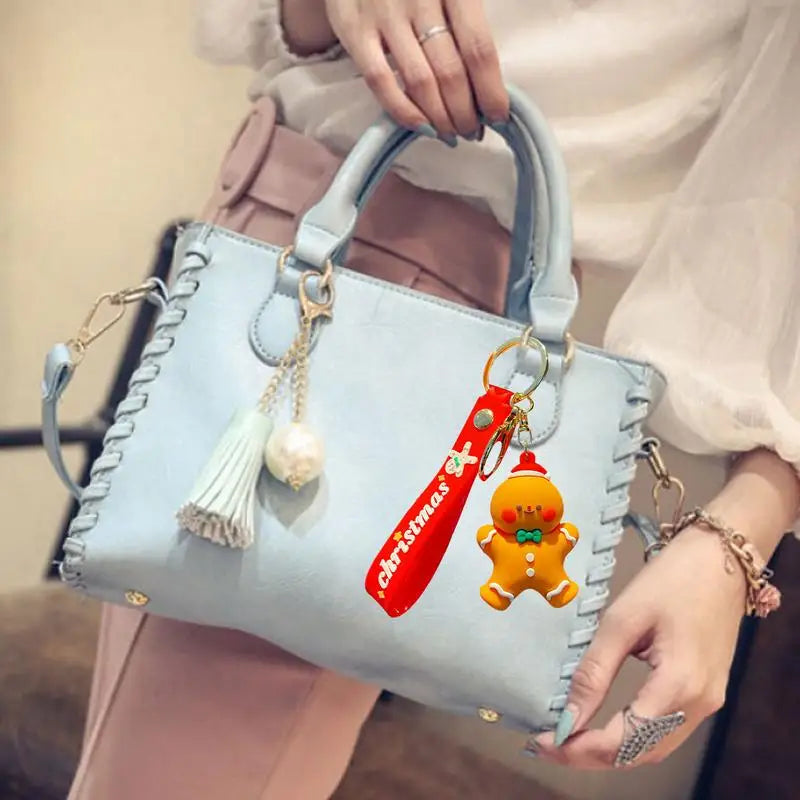 Christmas Backpack Keychain