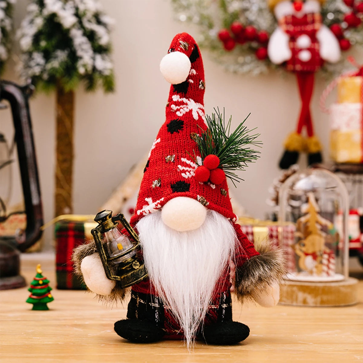 Christmas Decorations Faceless Doll