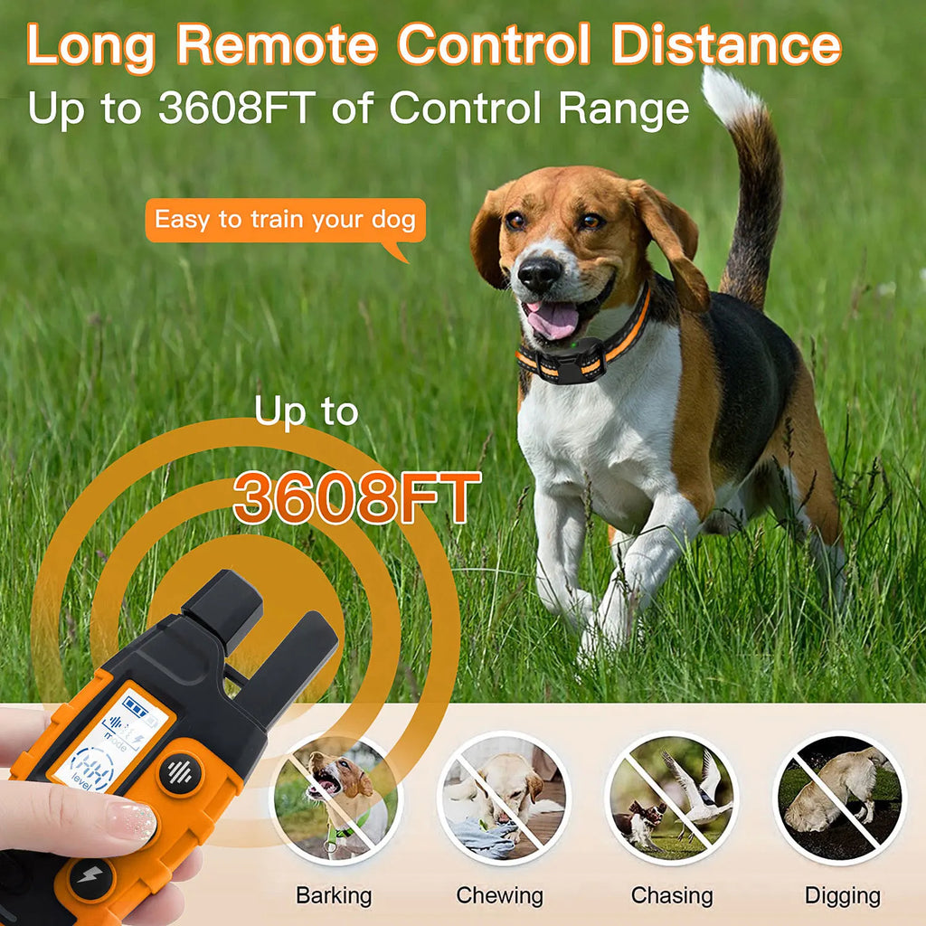 Dog Remote Control Electric Training Collar