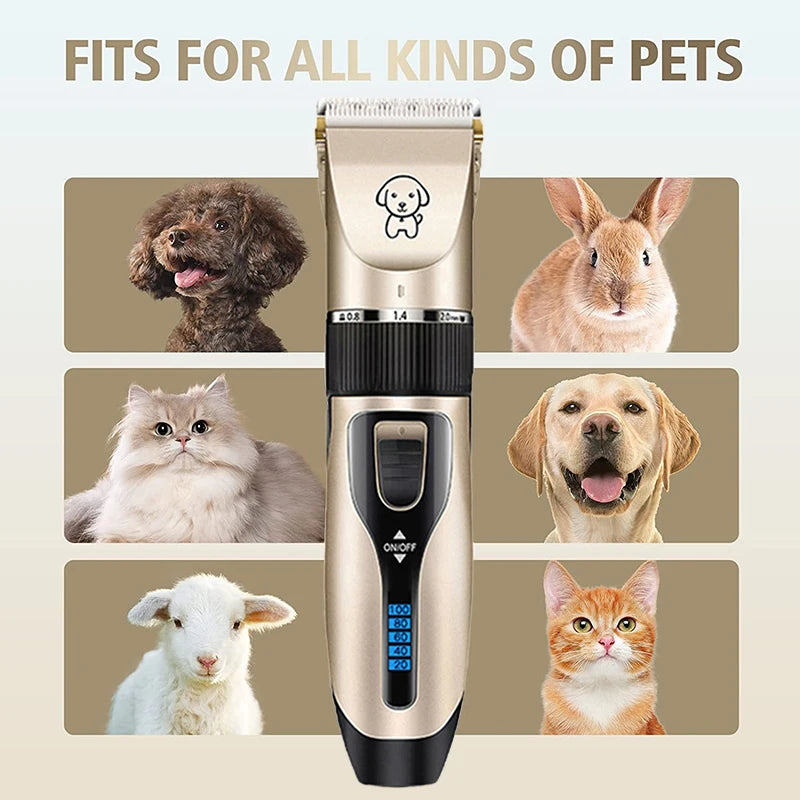 Dog Rechargeable Trimmer Shaver Set