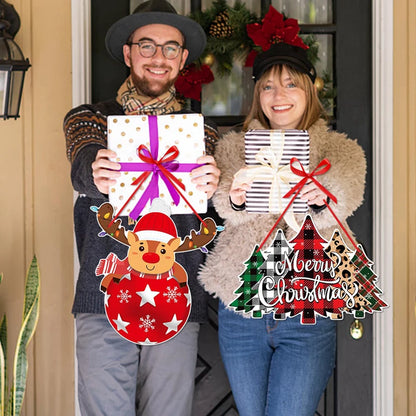 Merry Christmas Door Decoration Hanger