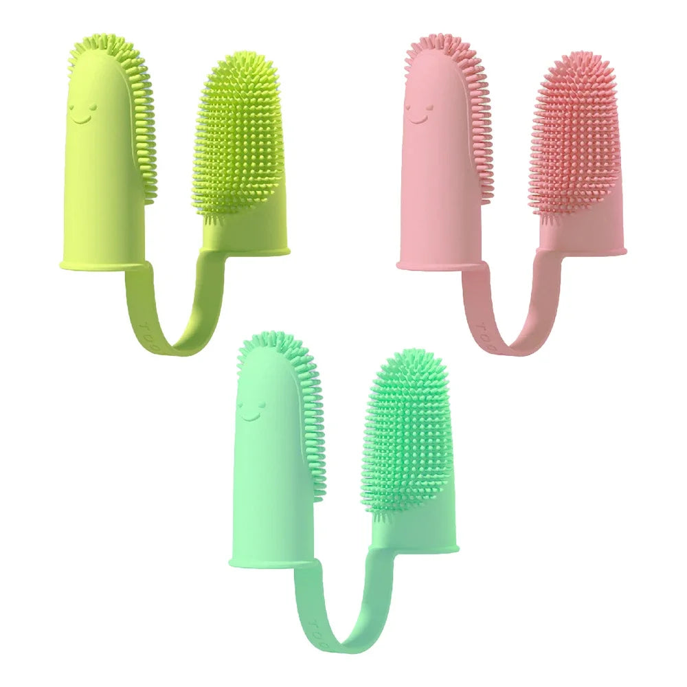 Dog Super Soft Double Finger Toothbrush