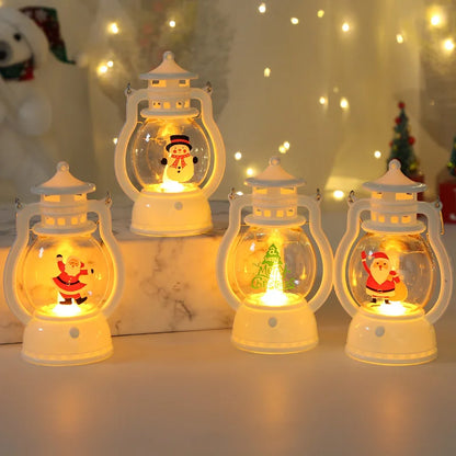 Christmas Night Light Wind Lantern Gift