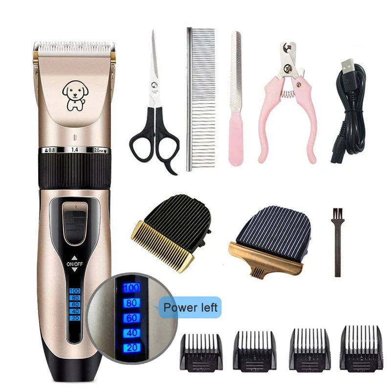 Dog Rechargeable Trimmer Shaver Set