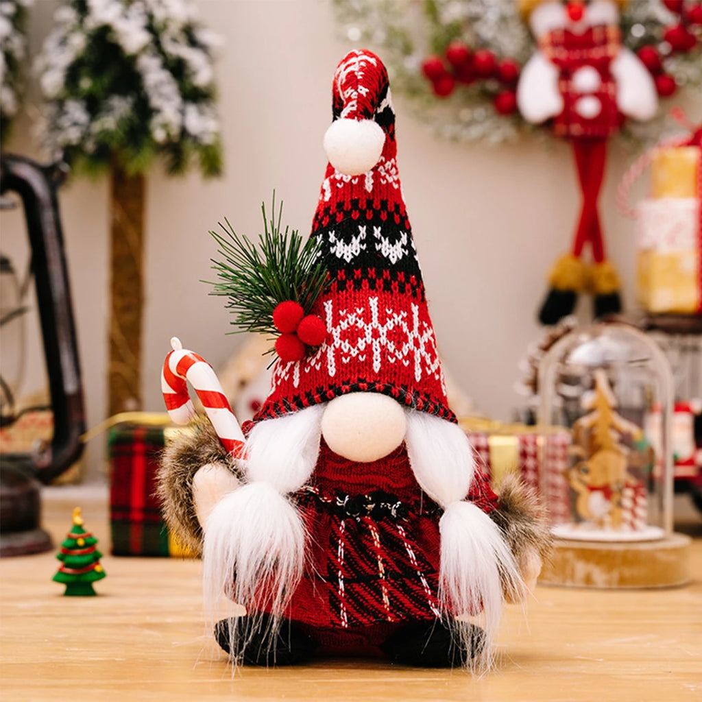 Christmas Decorations Faceless Doll