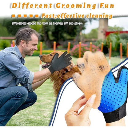 Pet Bath Cleaning Glove Brush