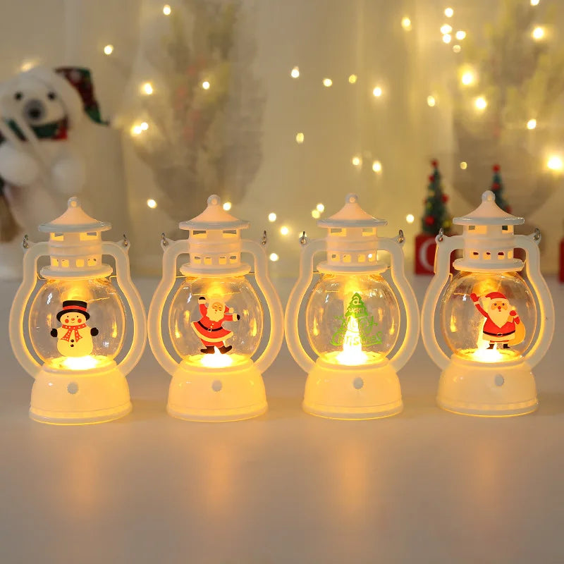 Christmas Night Light Wind Lantern Gift