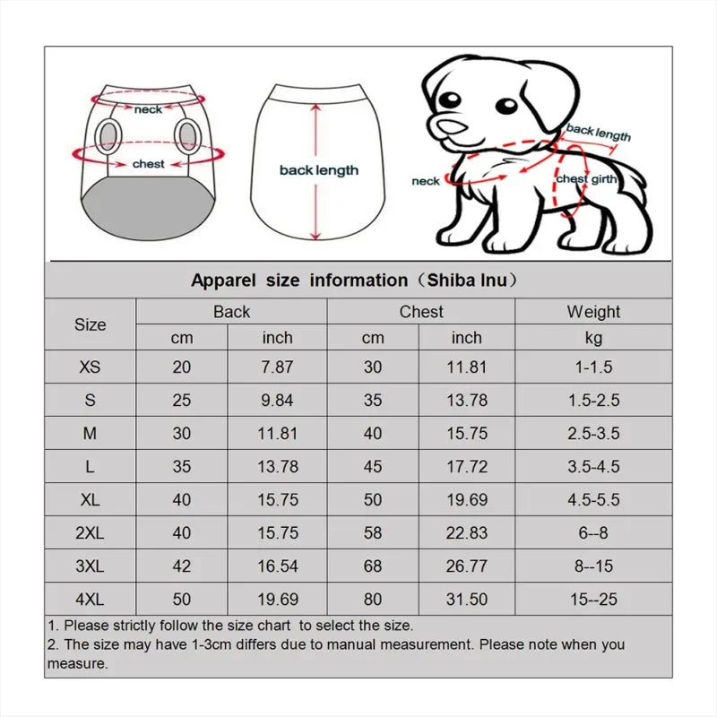 Christmas Dog Clothes Warm Lining Dog Sweatershirt
