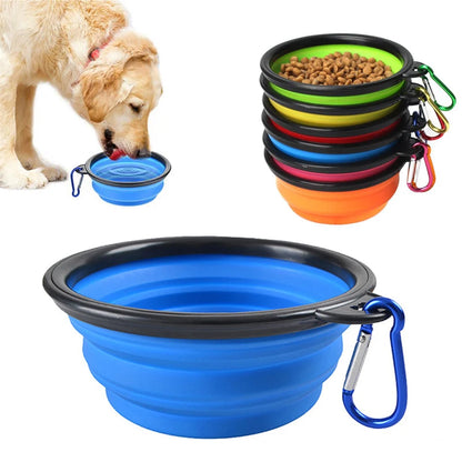 Pet Silicone Travel Bowl