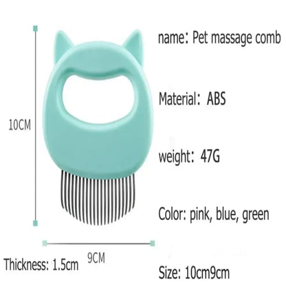 Pet hair care comb