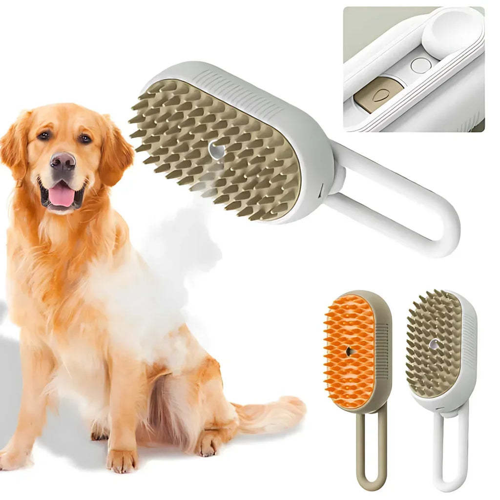 Pet 3 in1 Electric Spray Hair Brush