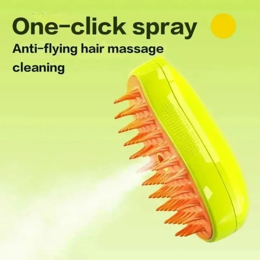 Electric Sprayer Massage Grooming Comb