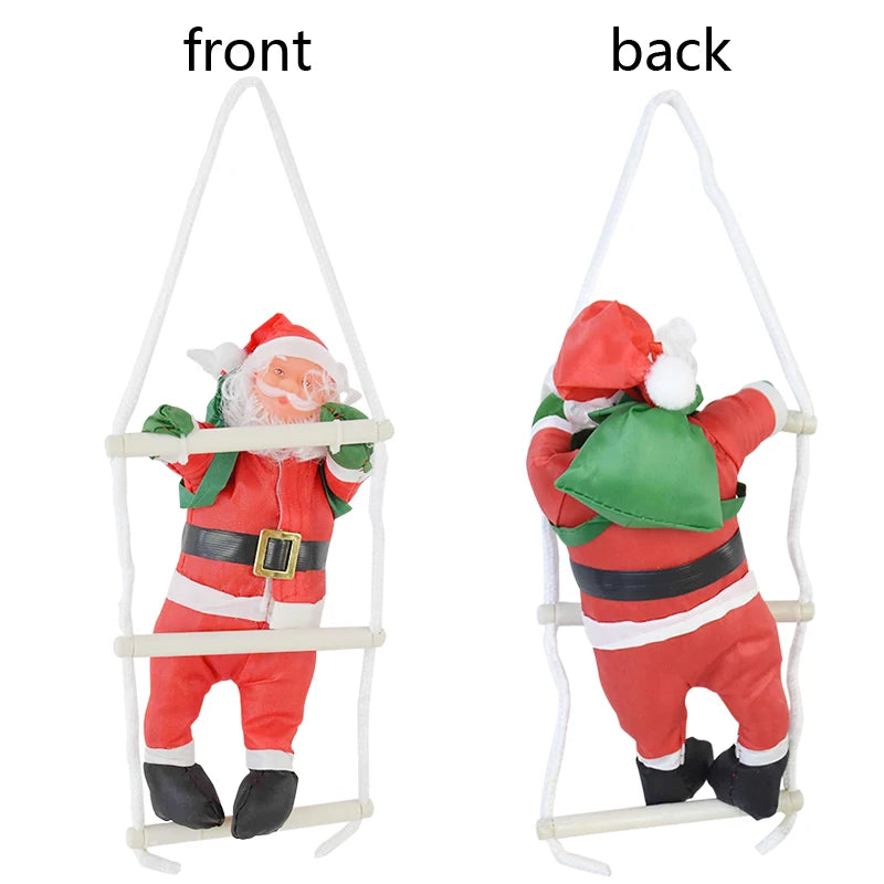 Christmas Ornament Climbing Santa Gift