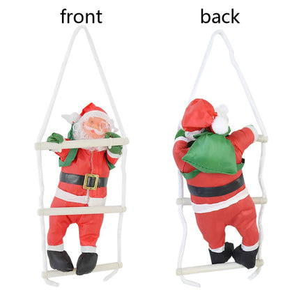 Christmas Ornament Climbing Santa Gift