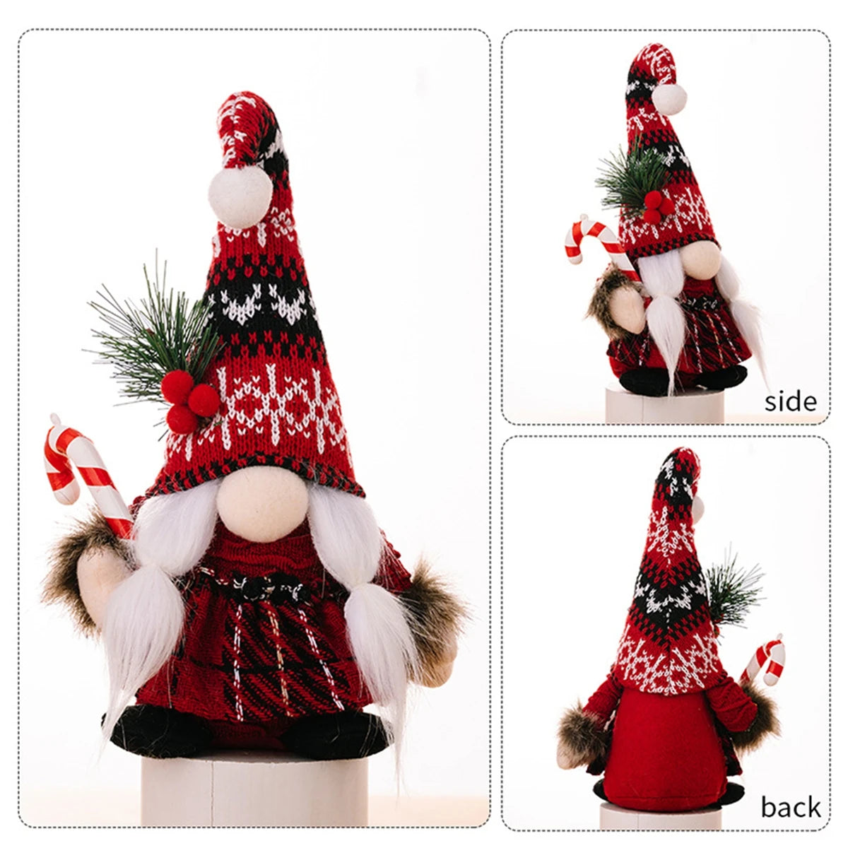 Christmas Decorations Faceless Doll