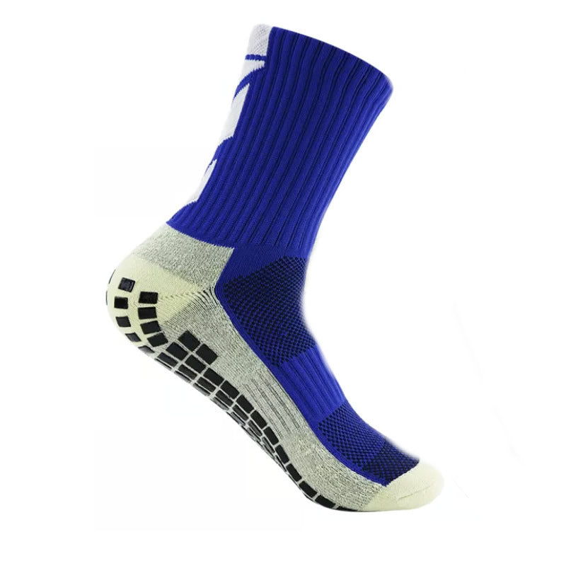 Men's Glue Dispensing Non-slip Athletic Socks Arrow Soccer Sweat Absorption