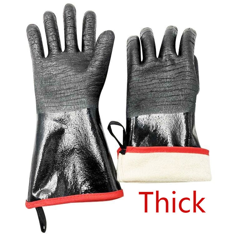 Heavy Duty Neoprene Glue Flame Retardant Heat Insulation Oilproof And Heatproof Gloves
