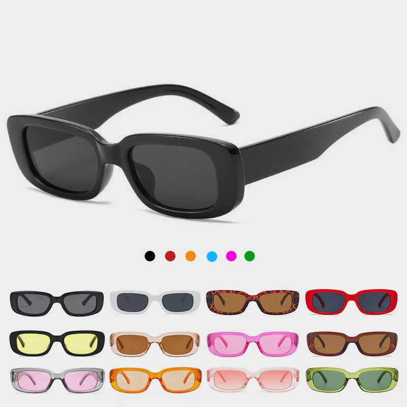 Men  Fashion Retro Small Frame Sunglasses