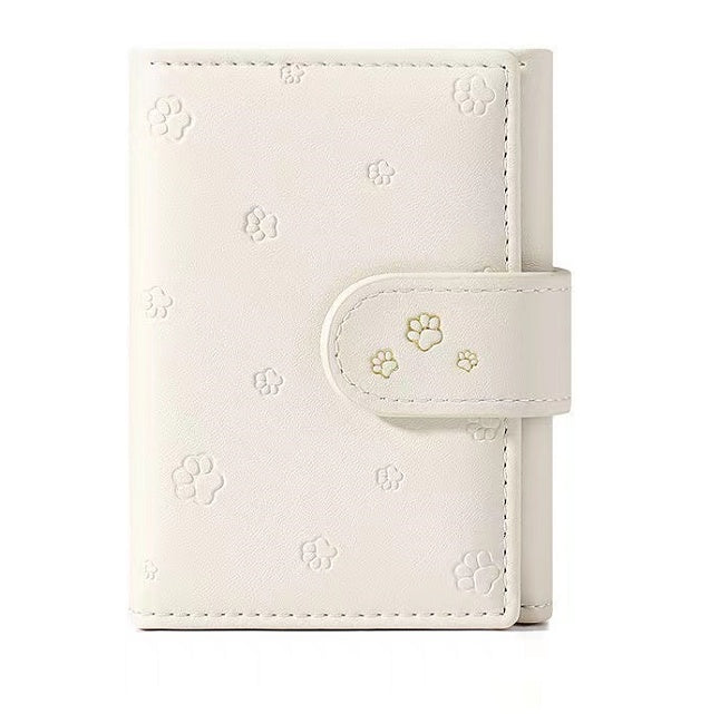 Women  Soft PU Leather Card Holder Purses