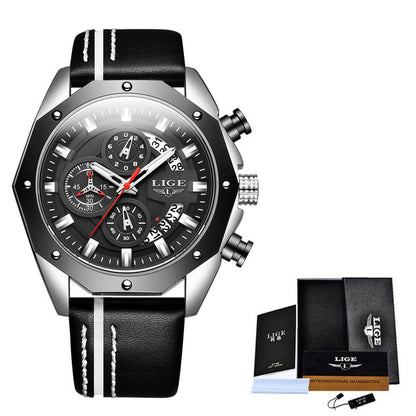 Mens Fashion Luxury Silicone Sport Watch