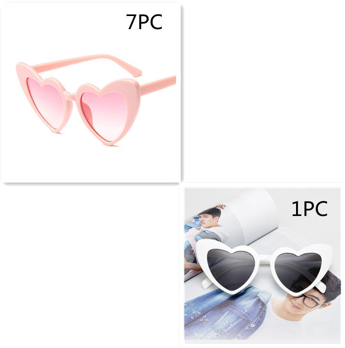 Women's Fashion Love love Frame Sunglasses