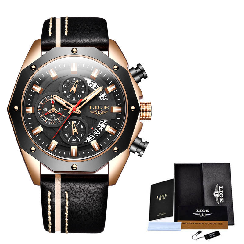 Mens Fashion Luxury Silicone Sport Watch